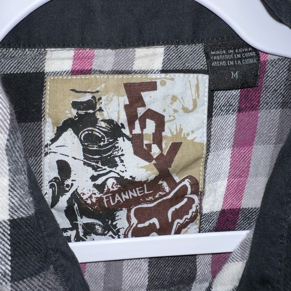 Fox Racing Flannel size medium - Picture 2 of 3